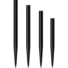 Black Smooth Spare Points 25mm MICRO (PT ) - Click Image to Close
